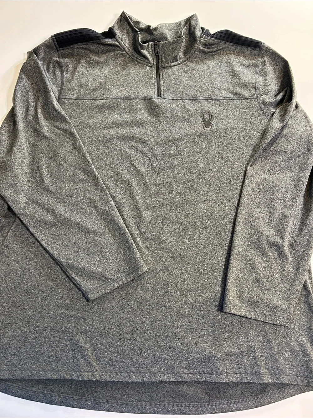 Spyder Active Men's Performance Long Sleeve ¼ Zip Pullover Sweater Size XLarge